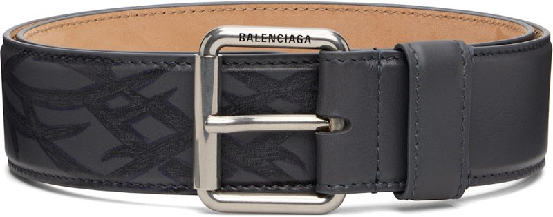 Gray Prong Belt 261342M131001