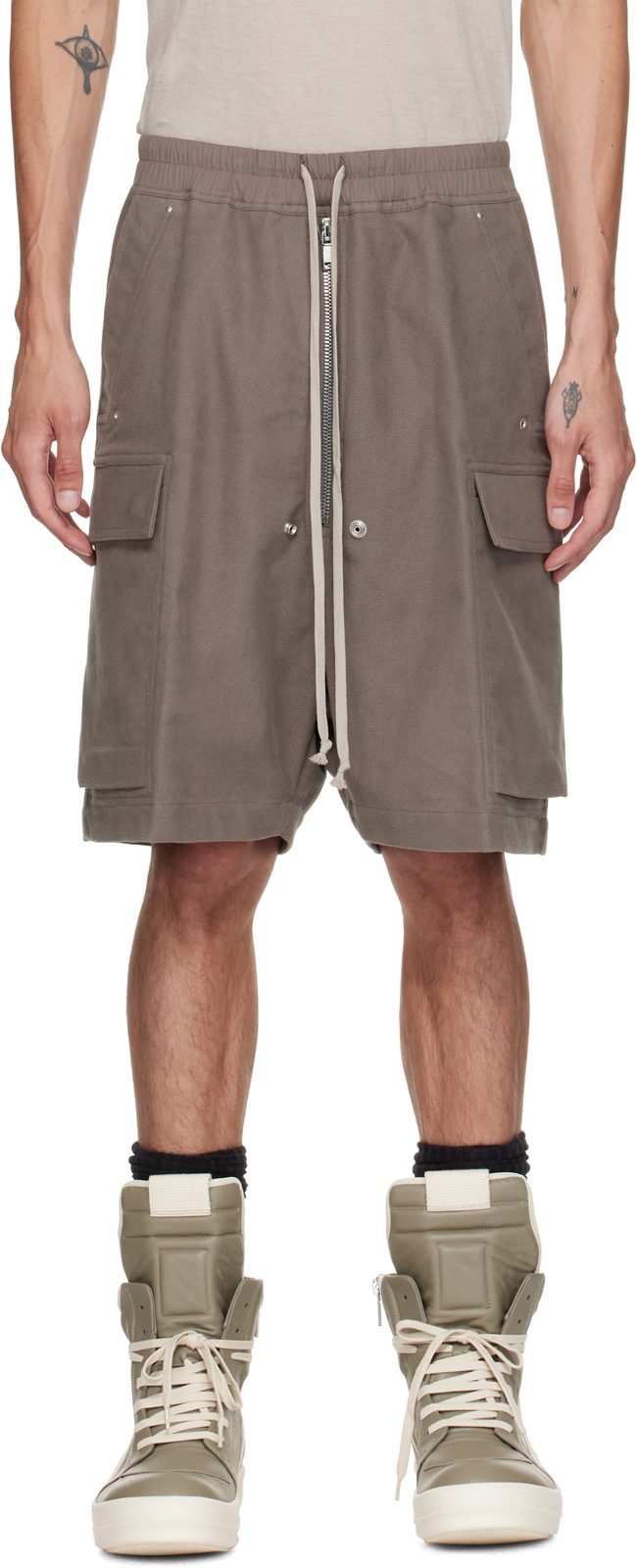 Gray Tower Cargobela Shorts 262232M193041