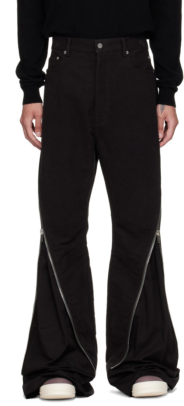 Black Tower Bolan Banana Trousers 262232M191021