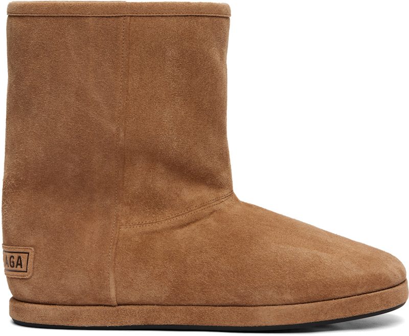 Brown Alaska Soft Boots 252342M223006