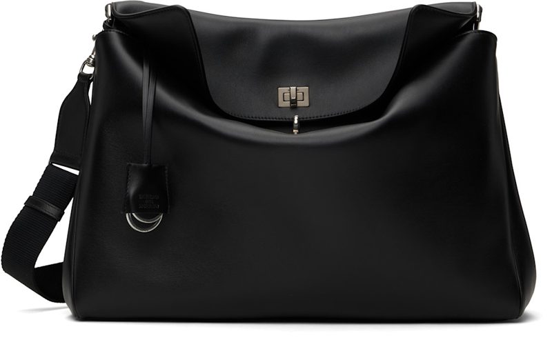 Black Rodeo Medium Messenger Bag 261342M170000