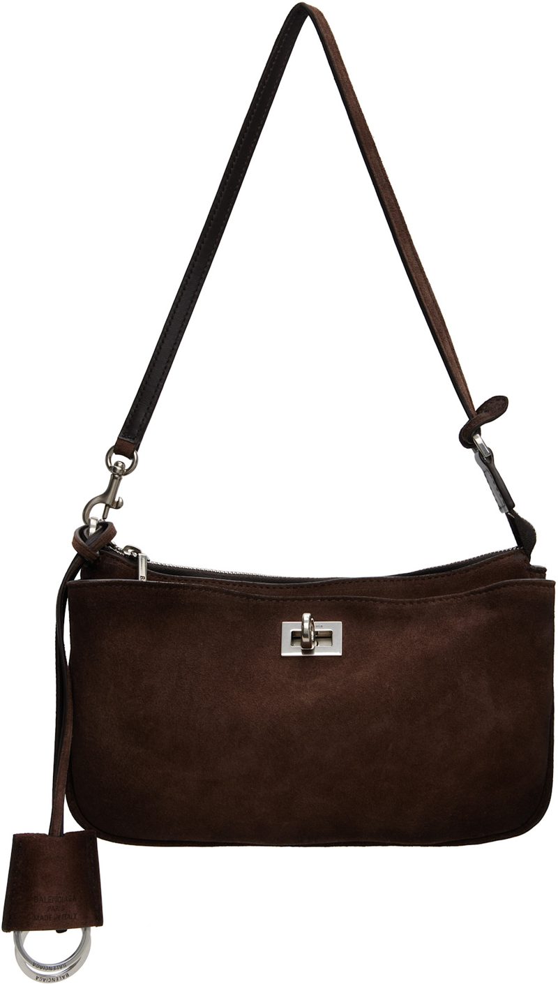 Brown Rodeo Sling Pochette Bag 262342F048010