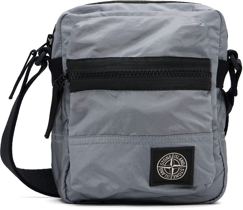 Gray 9200015 Coated Nylon Metal ECONYL Bag 262828M170002
