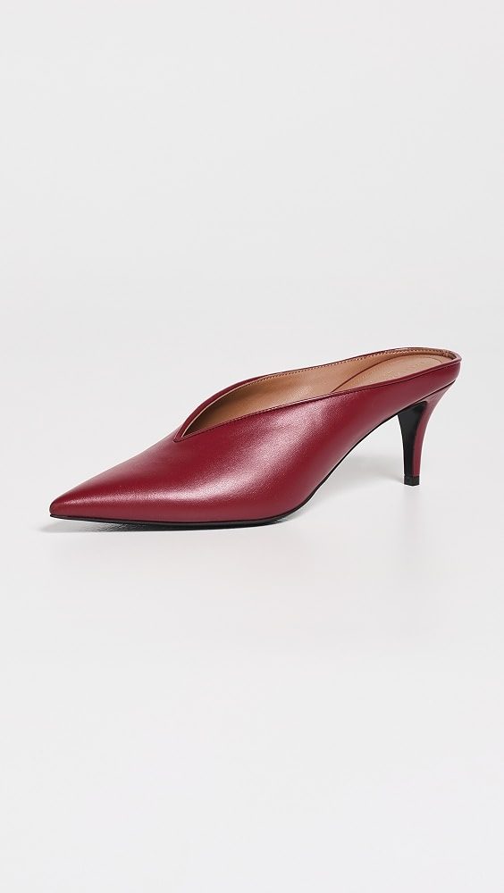 Alter Mat Pointed Mules 65mm_Raspberry