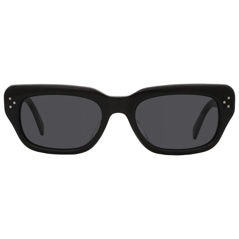 Celine Smoke Square Ladies Sunglasses CL40267U 01A 54