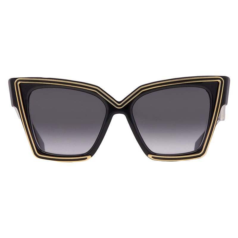 Garavani Grace Grey Gradient Butterfly Ladies Sunglasses VLS-126 A 54