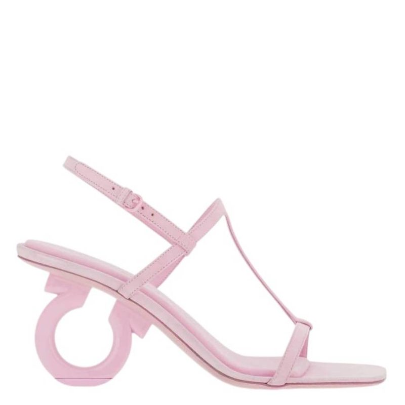 Elina Gancini Heel Sandals_Pink