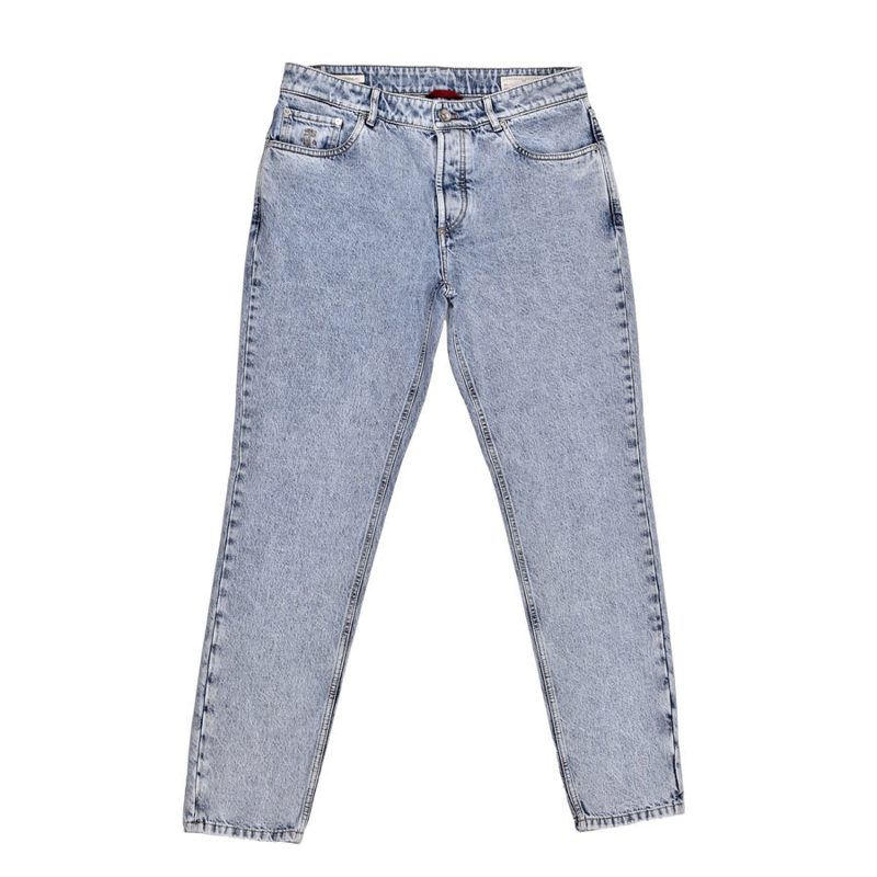 Brunello Cucinelli Blue Five-Pocket Jeans_Blue