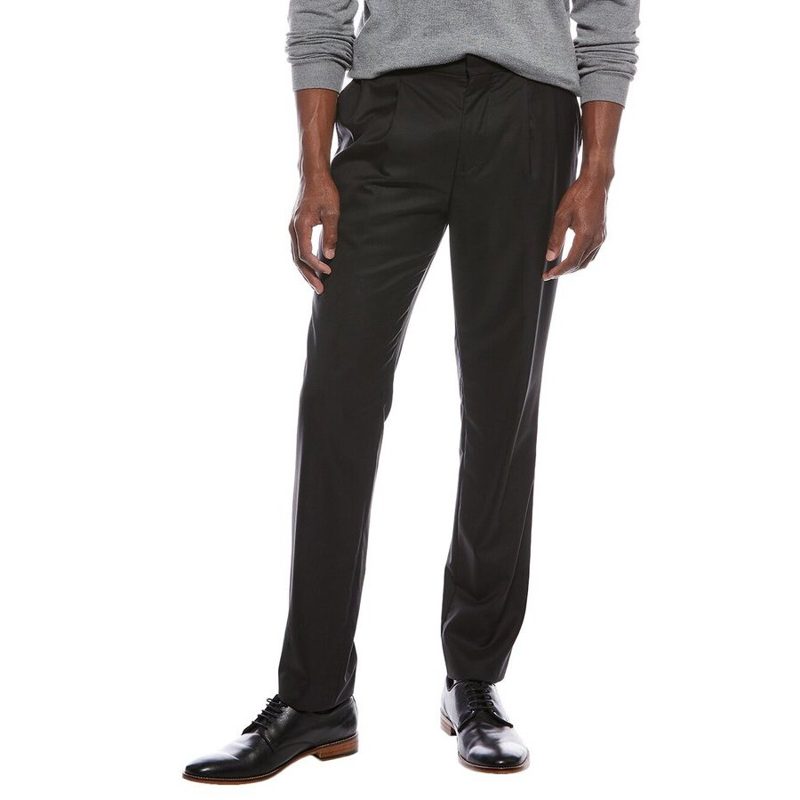 Brunello Cucinelli Black Tailored Evening Trousers_Black