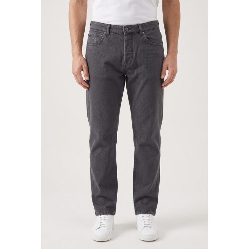 Brunello Cucinelli Mens Pants Nwt_Grey
