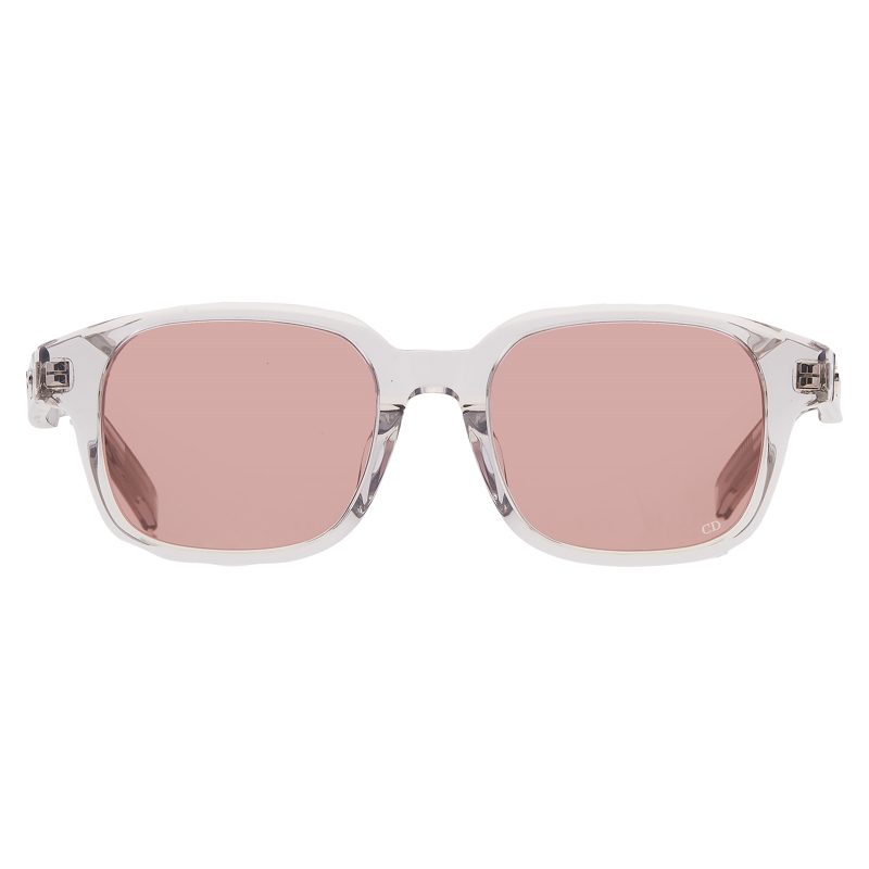 CD ICON S4F Bordeaux Gradient Square Mens Sunglasses DM40172F 20T 53