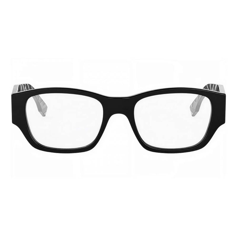 Demo Square Mens Eyeglasses FE50123I 001 53