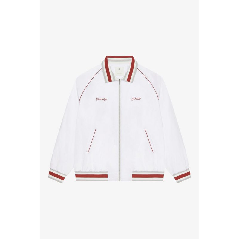 Raglan Bomber White_White