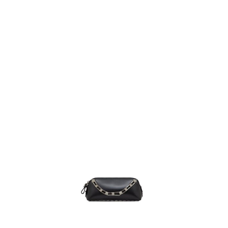 Garavani Mini Rockstud Clutch Bag_Black