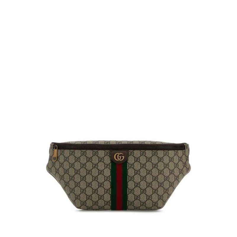 Printed Canvas Belt Bag Oldbenacvrvna T Polyurethane Polyamide Marsupi_Multi-Color