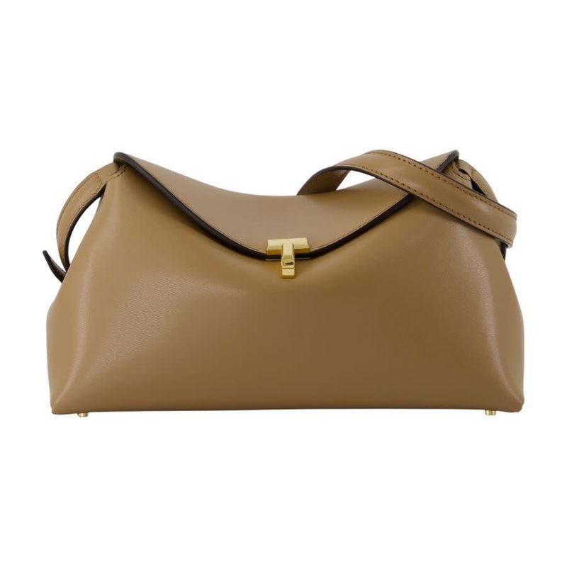 Toteme T-Lock Pouch Shoulder Bag ? Brown