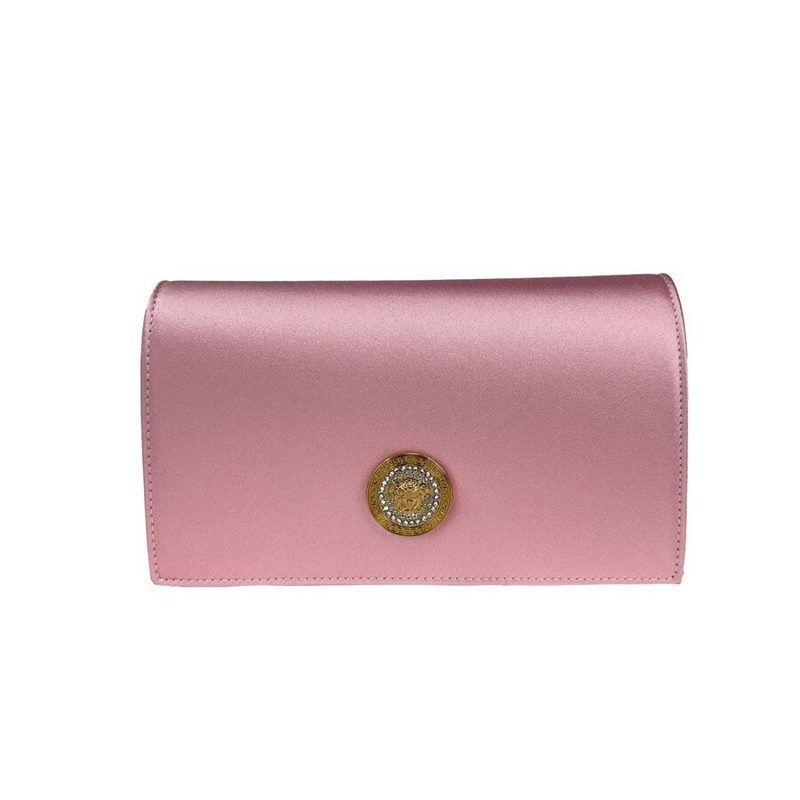 Medusa Crystal Crossbody Bag ? Pink