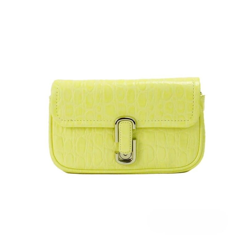 EM[보스]ED Leather Crossbody Bag ? Yellow