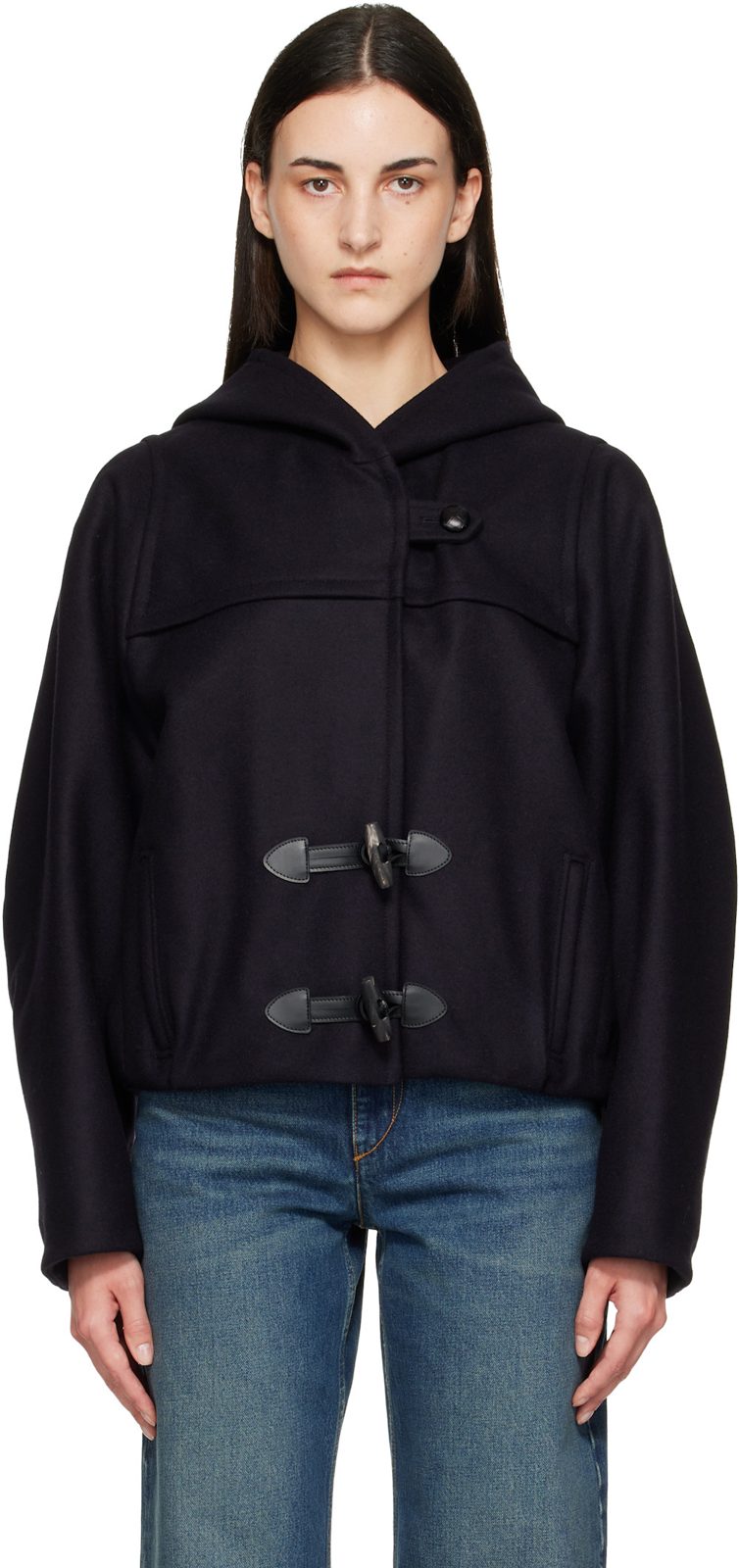Navy Trixie Jacket 262600F063003