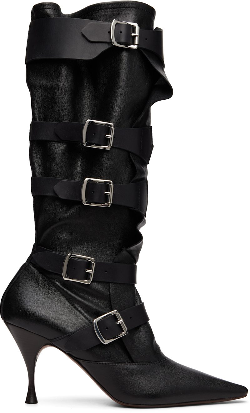 Black Treasure Tall Boots 262314F114000