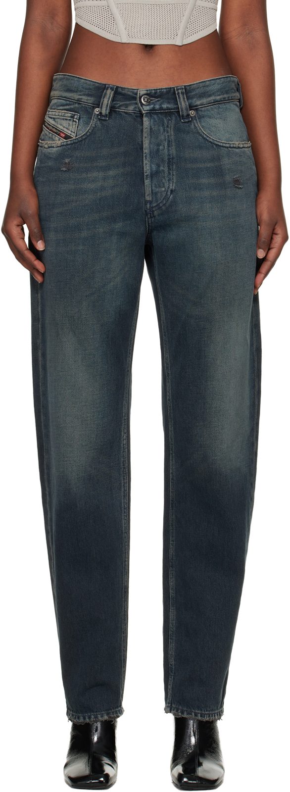 Navy 1988 D-Ark Regular Jeans 261001F069010