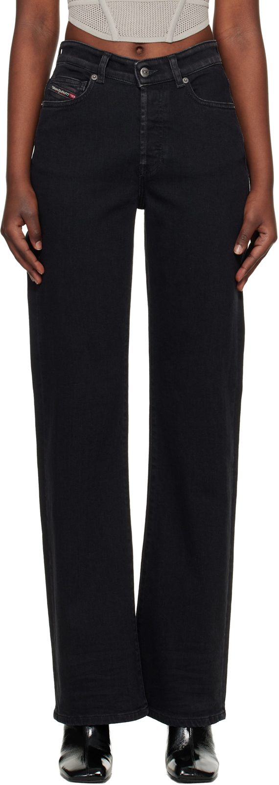 Black 1971 D-Sent 09n89 Regular Jeans 261001F069013