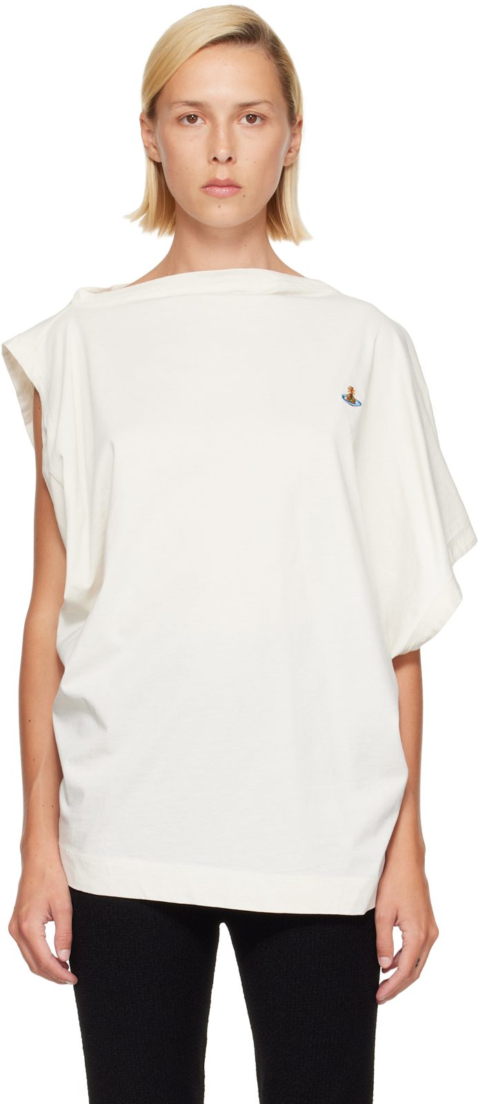 오프화이트 Oversized Hebo T-shirt 262314F110027