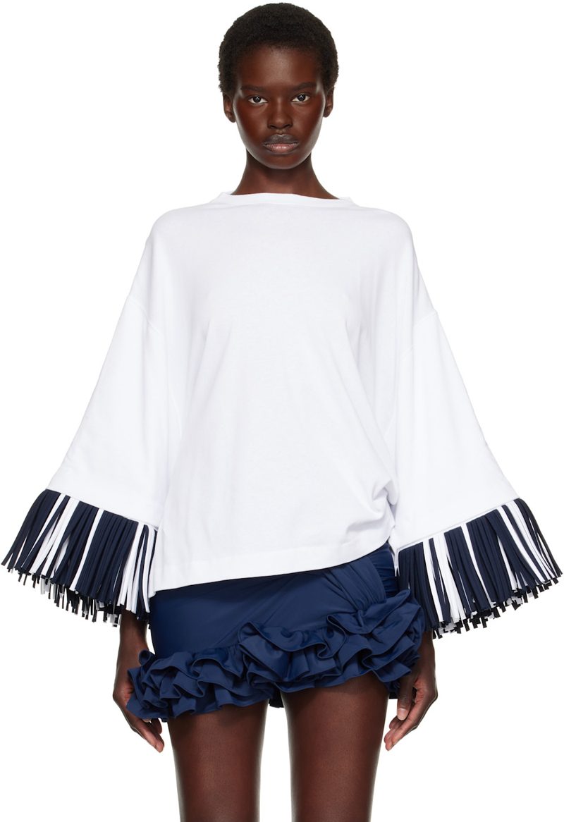 White The Cabana T-shirt 262553F110000