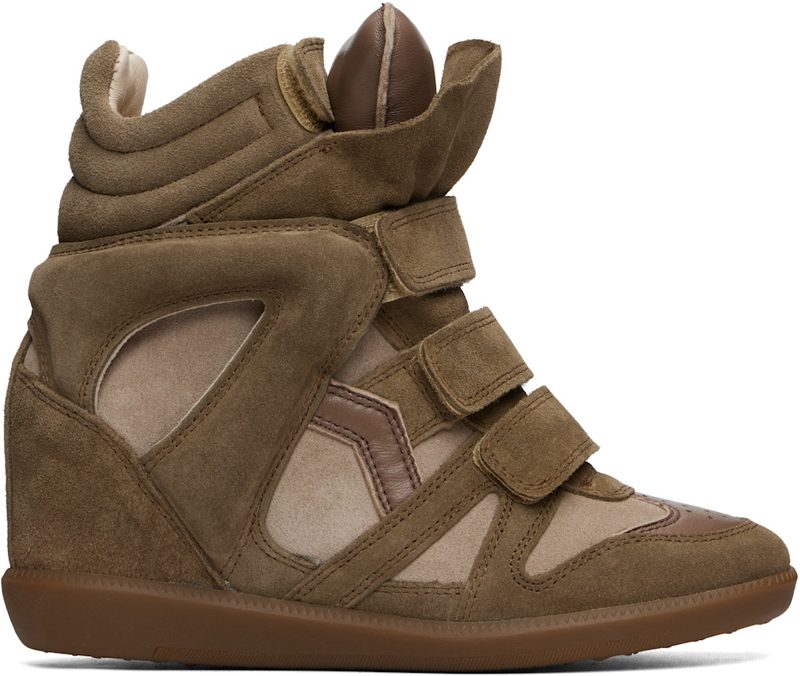 Taupe Bekett Sneakers 262600F127007