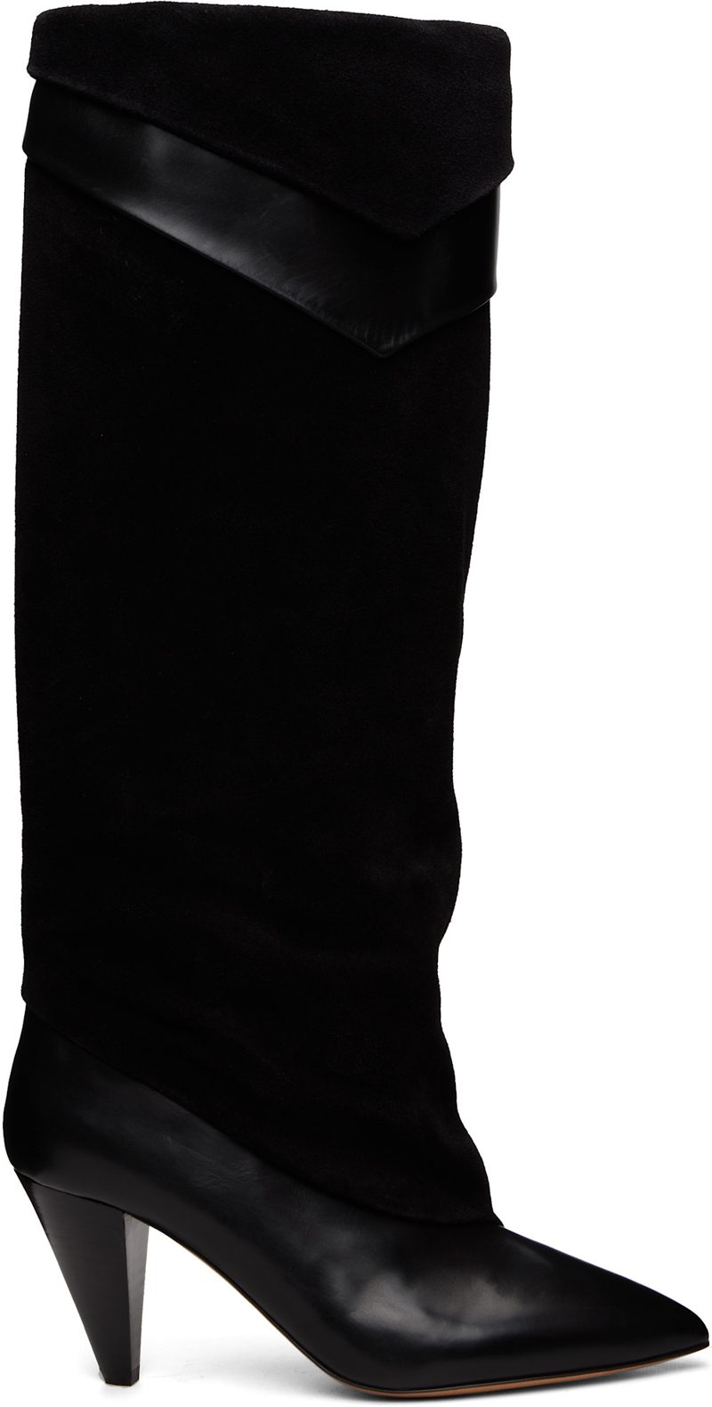 Black Lezra Tall Boots 262600F115000