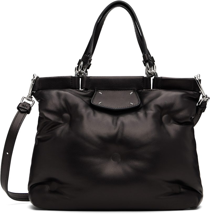 Black Glam Slam Shopping Small Tote 262168M172001