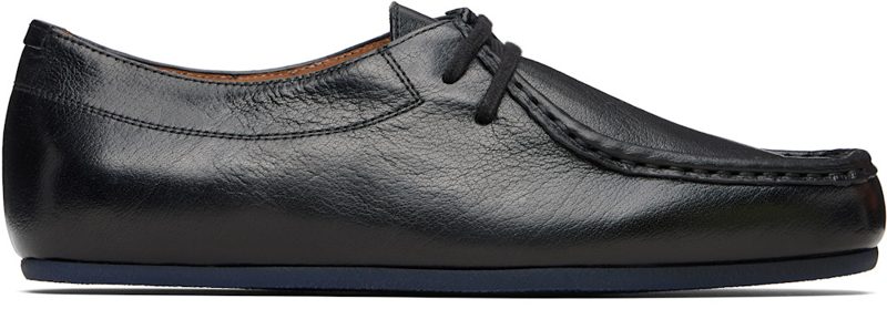 Black Hood Lace-Up Derbys 262249M225004