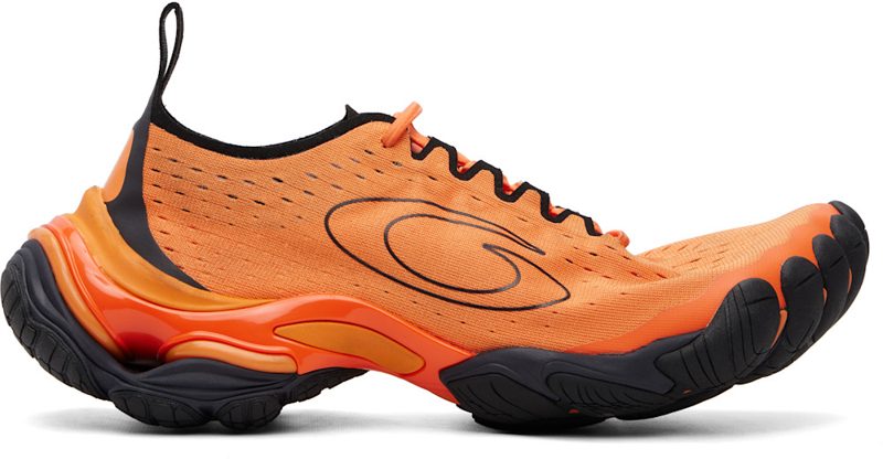 Orange Anatomic Runner Sneakers 262342M237016
