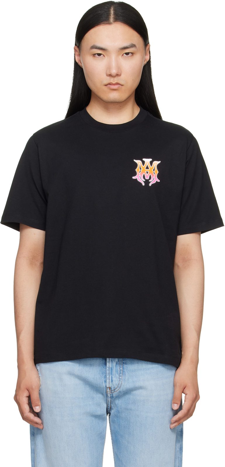 Black MA T-shirt 262886M213017