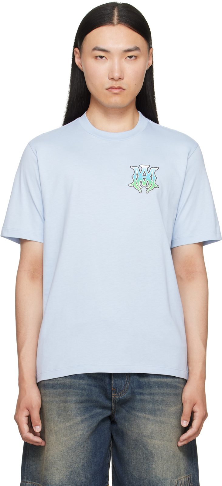 Blue MA T-shirt 262886M213016