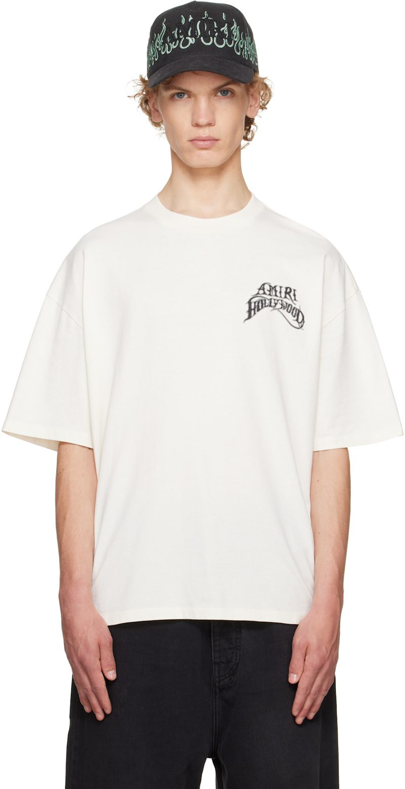 아미리 Hollywood Lightweight Jersey Skate T-shirt 262886M213042