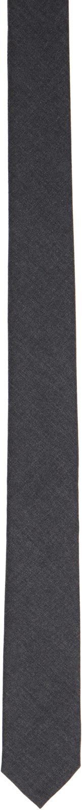Gray Twill Classic Tie 262381M158004