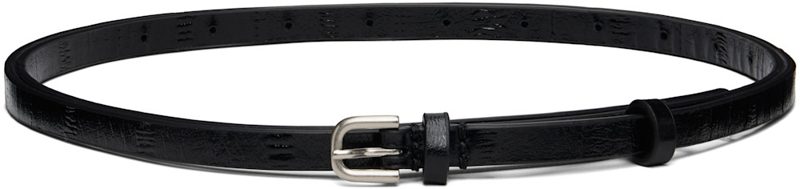 Black Pin-Buckle Belt 262358M131004