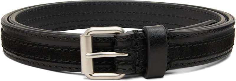 Black Pin-Buckle Belt 262358M131002
