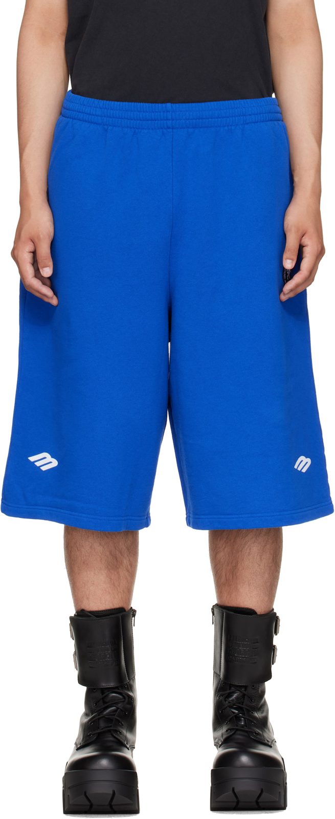 Blue 3B Football Shorts 261342M193004