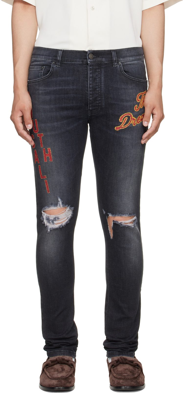 Black South Cali Skinny Jeans 262886M186004