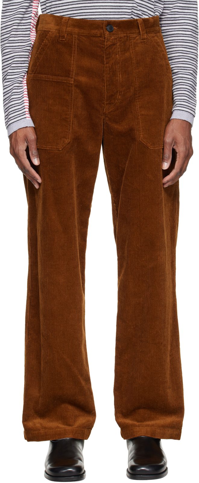 Tan Ablov Trousers 262600M191000