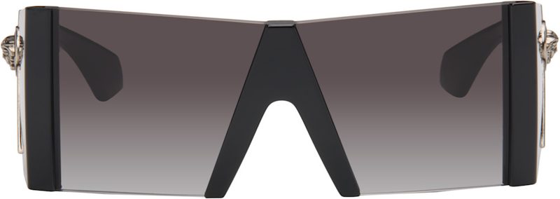 Black Edge Mask Sunglasses 262404F005002