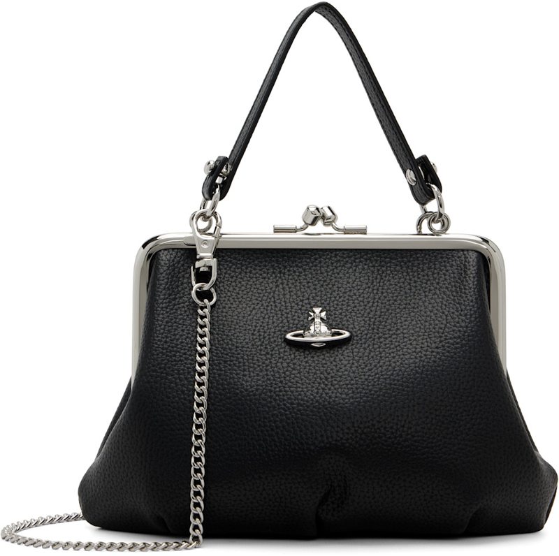 Black Granny Frame Bag 262314F046013