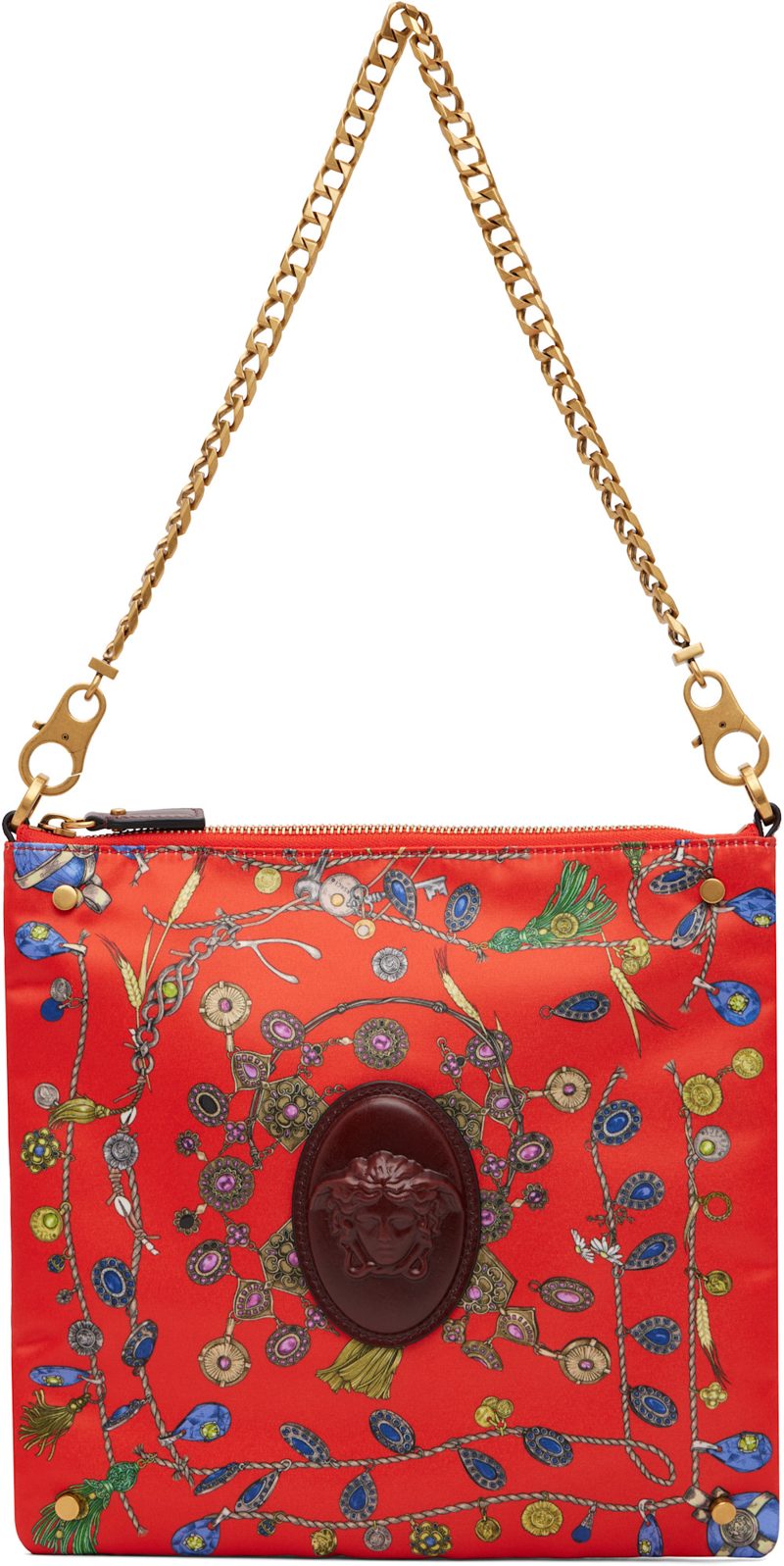 Red Cabine Printed Duchesse Shoulder Bag 262404F048004