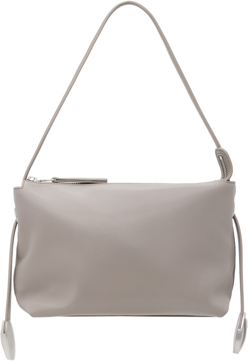 Gray D-Rop Shoulder Bag 262001F048026