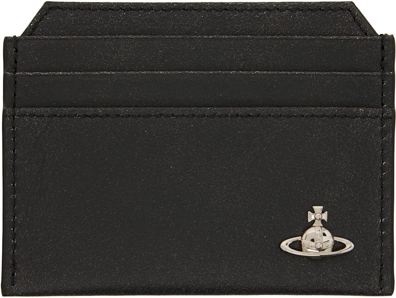 Black Slim Card Holder 262314M163061