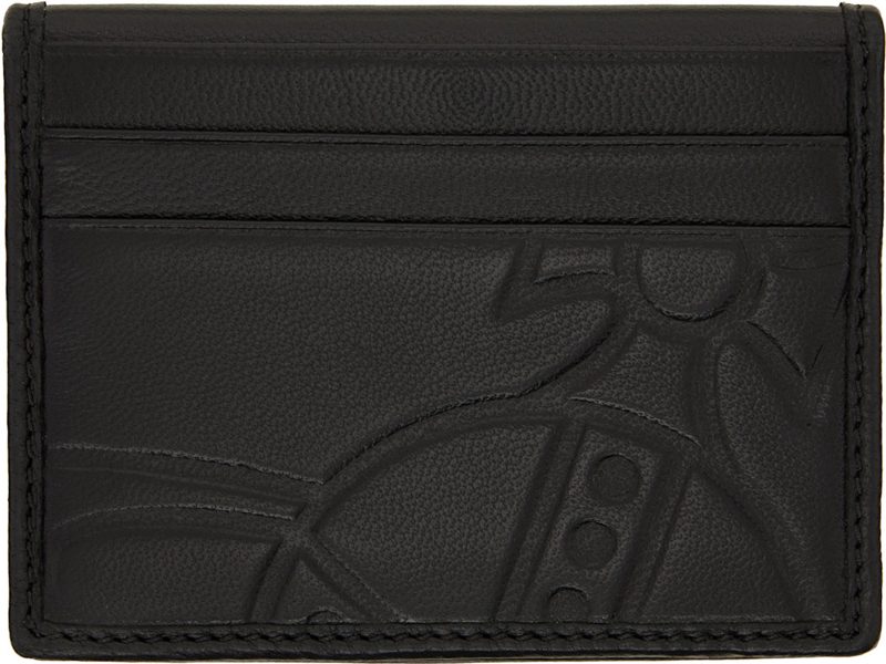 Black Bifold Man. Card Holder 262314M163083