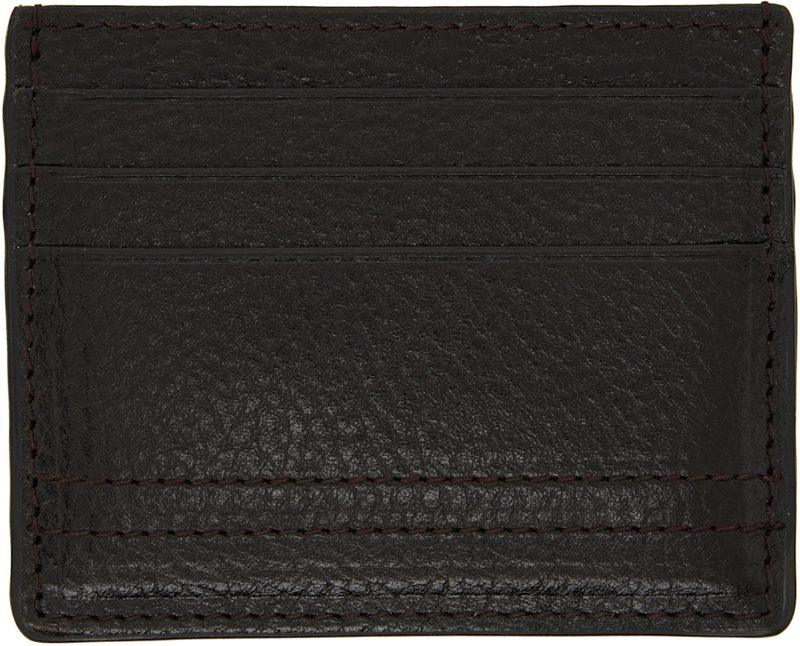 Black Gear Card Holder 262646M163003