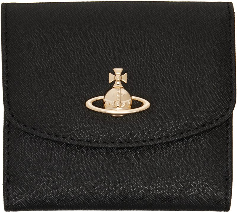 Black Small Wallet 262314M164028